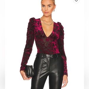 Free People - Magic Hour Bodysuit in Midnight - Size Small